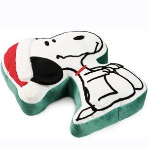 Hallmark Peanuts Santa Snoopy Pillow